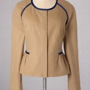 Boden // peplum blazer